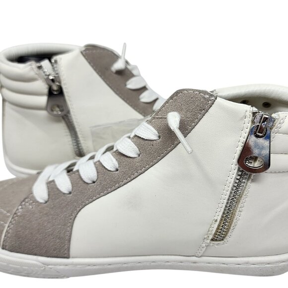 Vintage Havana Womens High-Top Sneakers With Star Studs & Gold Accents Size 10 - Picture 9 of 13